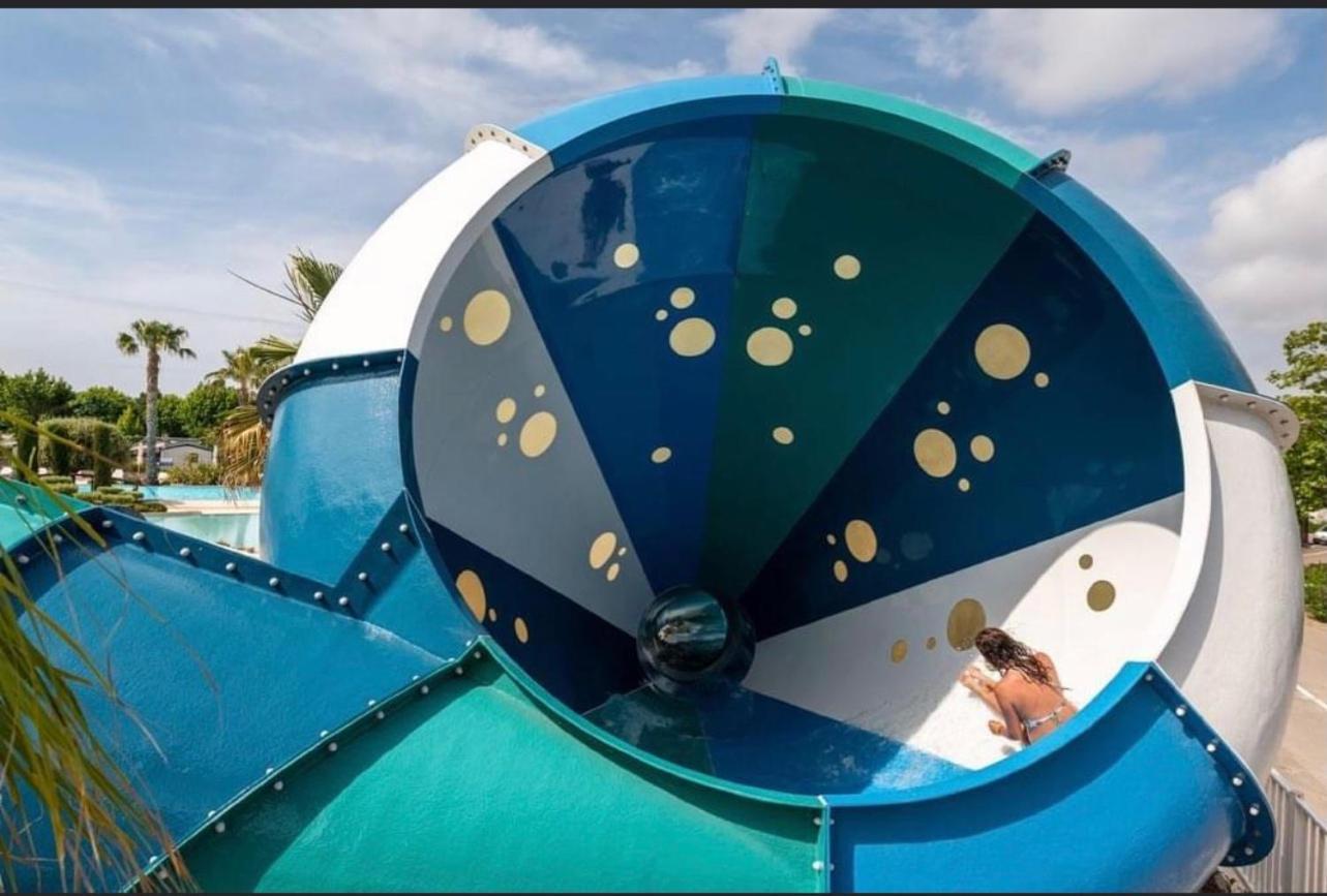 Mobilhome La Carabasse Vias Plage Exterior foto